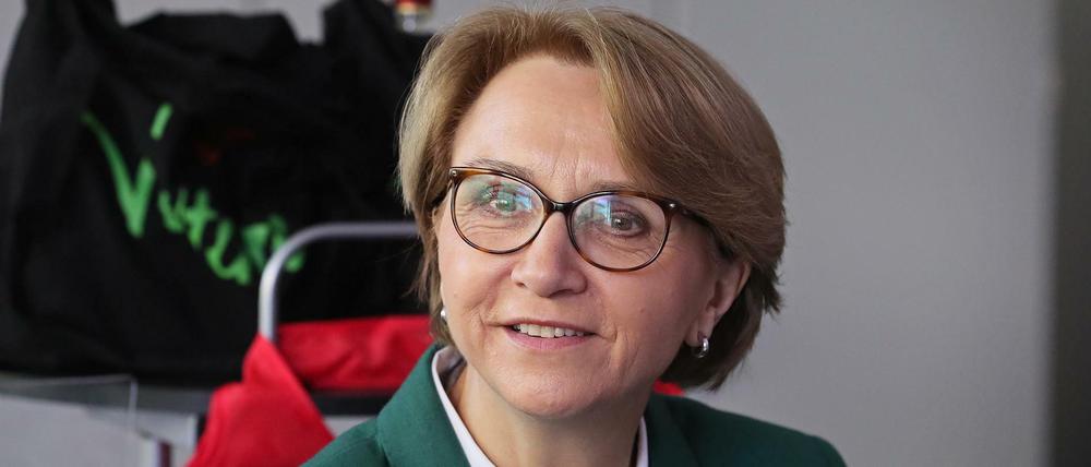 Die Französische Botschafterin in Berlin, Anne-Marie Descotes.