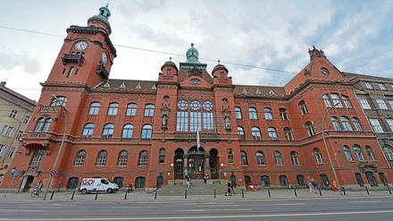 Das Rathaus in Pankow, ein schönes Wahrzeichen.