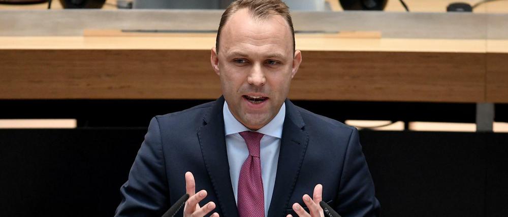 Sebastian Czaja gibt sein Amt als Generalsekretär der Berliner FDP auf.