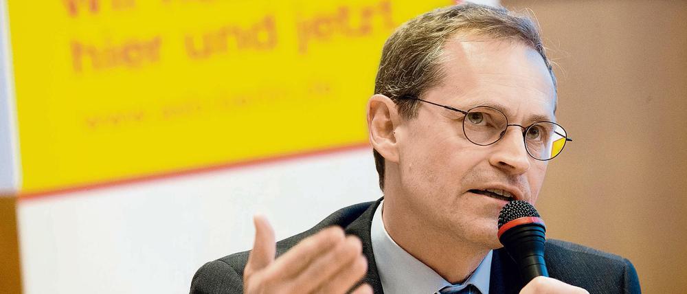 Berlins Regierender Bürgermeister Michael Müller (SPD). 