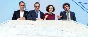 Der neue Entwurf für die Siemensstadt 2.0 wurde am Mittwoch in Berlin vorgestellt.