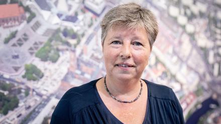 Katrin Lompscher (Linke), Senatorin für Stadtentwicklung und Wohnen, hofft auf den Mietendeckel.