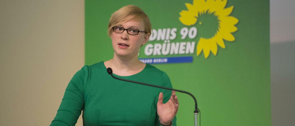 Nina Stahr ist seit 2016 gemeinsam mit Werner Graf Parteichefin der Grünen.