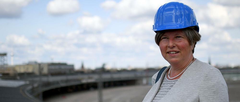 Stadtentwicklungssenatorin Katrin Lompscher (Linke).