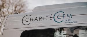 Ein Wagen der Charité-Tochterfirma CFM.