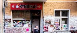 Seit mehr als 30 Jahren besteht die vor allem bei linkem Publikum beliebte Kneipe "Syndikat" in der Weisestraße.