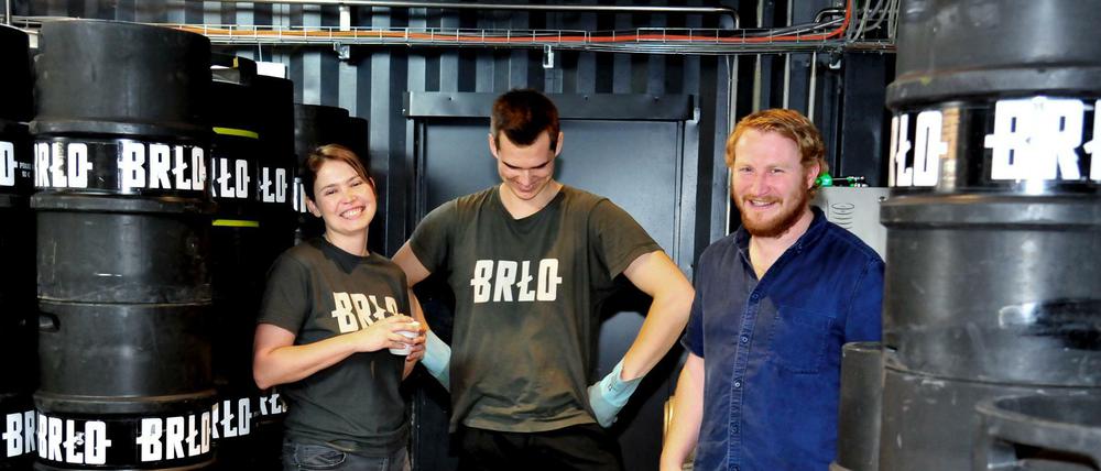 Die BRLO - Brauerei ist selbst erst drei Jahre alt und sorgt schon für Nachwuchs bei den Berliner Brauern.