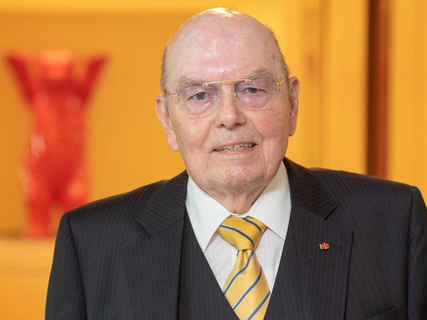 Hubertus Moser, Ex-Vorstandsvorsitzender der West-Berliner Sparkasse.