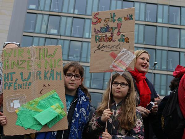 Freitags bleibt die Schulbank leer: Der Klimastreik geht für viele Kinder und Jugendliche vor.