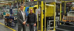 Die Heidelberger Druckmaschinen AG hat heute 500 Mitarbeiter.