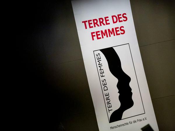 Das Logo der Frauenrechtsorganisation Terre des Femmes.