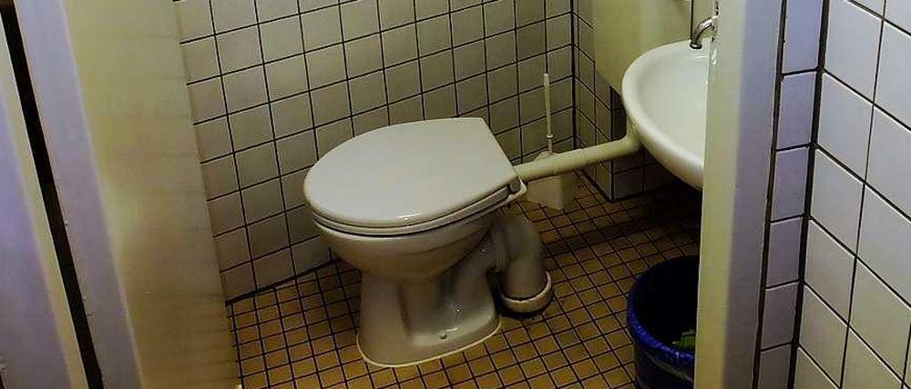 Sanierung nötig. Die Toiletten sind häufig veraltet. 