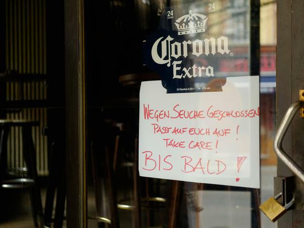 Die Milchbar in Kreuzberg musste wie viele andere Bars, Restaurants und Geschäfte auch im März schließen. 
