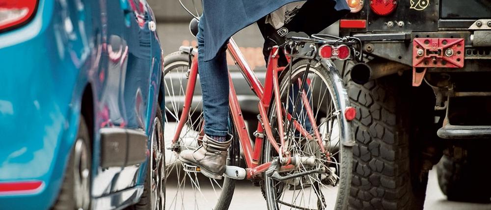 Fahrradfahren soll mancherorts in Berlin bald sicherer werden. Durch Fahrradstraßen.