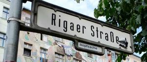 Die Rigaer Straße gilt als Zentrum von Linksautonomen und Linksextremen in Berlin. 