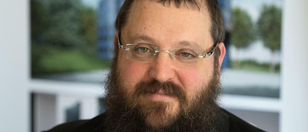 Rabbiner Yehuda Teichtal, Gemeinderabbiner der Jüdischen Gemeinde zu Berlin.