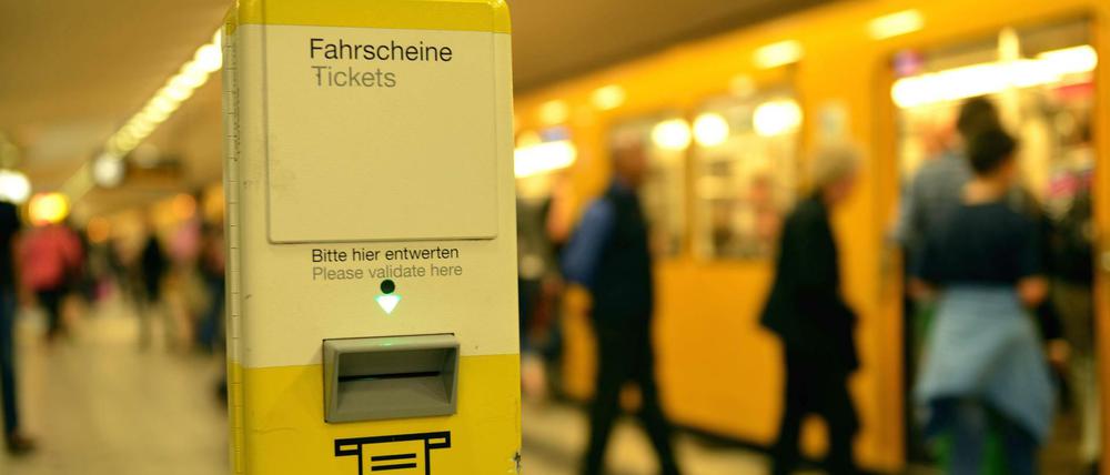 Im vergangenen Jahr hatten drei Prozent der in Berlin kontrollierten Fahrgäste keine gültige Fahrkarte