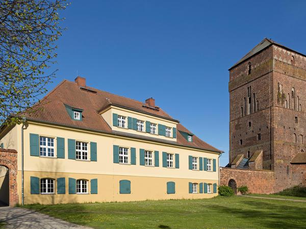 Das Museum. In der Bischofsburg lernen Besucher viel über die Zeit von 1618 bis 1648.