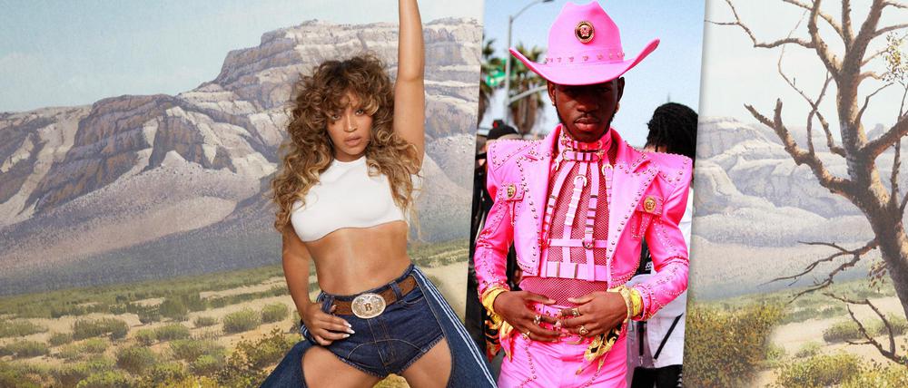 Beyoncé und Lil Nas X feiern die Schwarzen Cowboys.