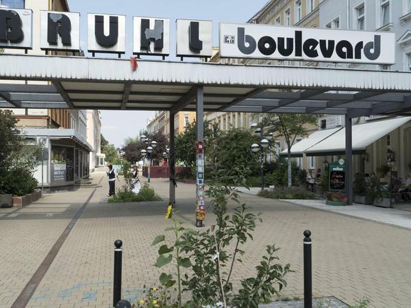Der Boulevard Brühl gehörte zu DDR-Zeiten zu den beliebtesten Fußgängerzonen der Republik. 