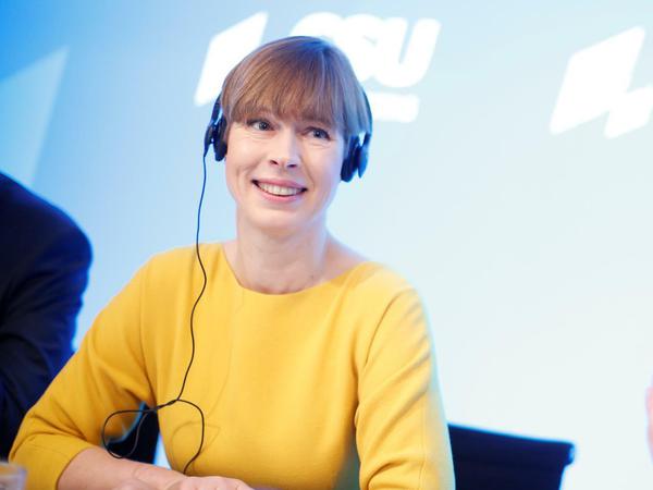 Estlands Präsidentin Kersti Kaljulaid hält nichts von einem Digitalministerium. 