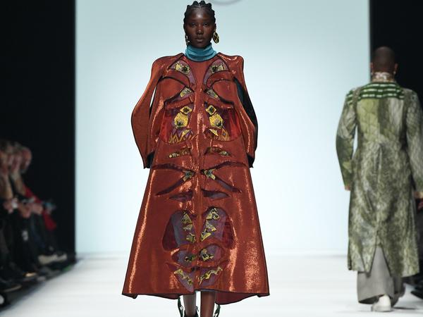 Mode aus Südafrika von Viviers auf der Fashion Week.