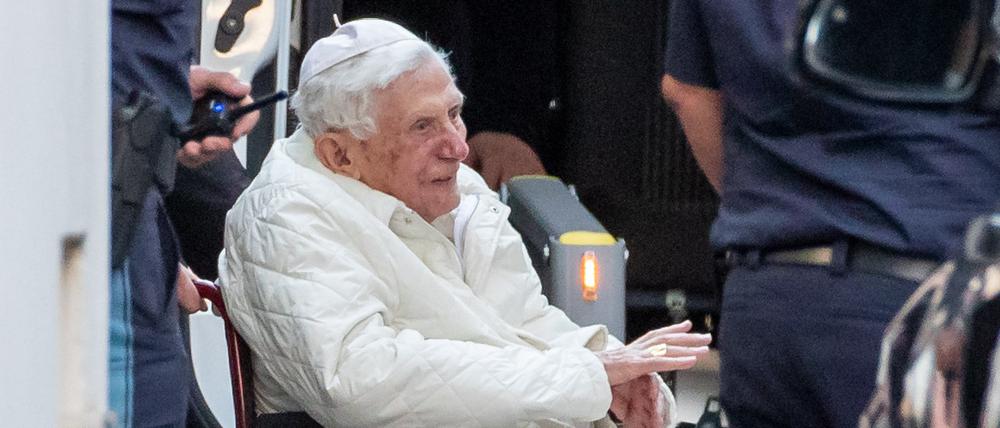 Der emeritierte Papst Benedikt XVI auf einem Foto vom Juni 2020.