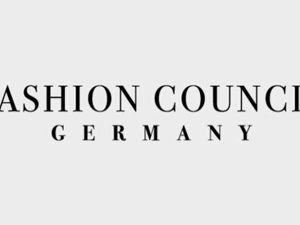 Hier spielt der FC. Das Logo des Fashion Council Germany.