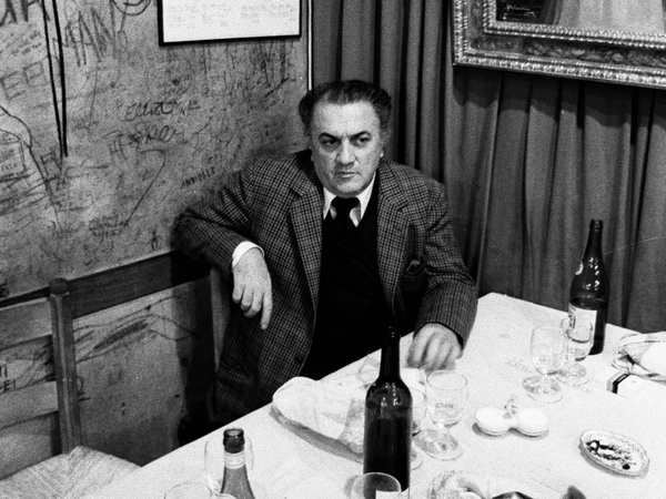 Der Regisseur Federico Fellini, aufgenommen 1972 in Rom.