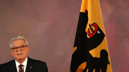 Letzte Rede: Bundespräsident Joachim Gauck 