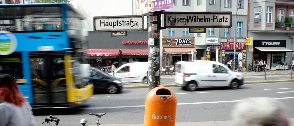 Austilats Revier: In der Schöneberger Hauptstraße lässt sich günstig einkaufen.