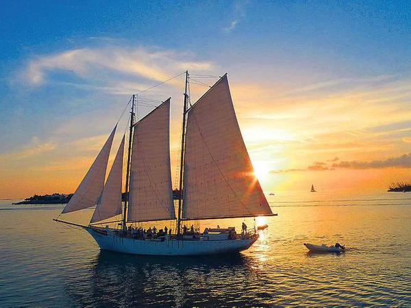 Heute vergnügen sich in Key West die Reichen mit ihren Segelbooten.