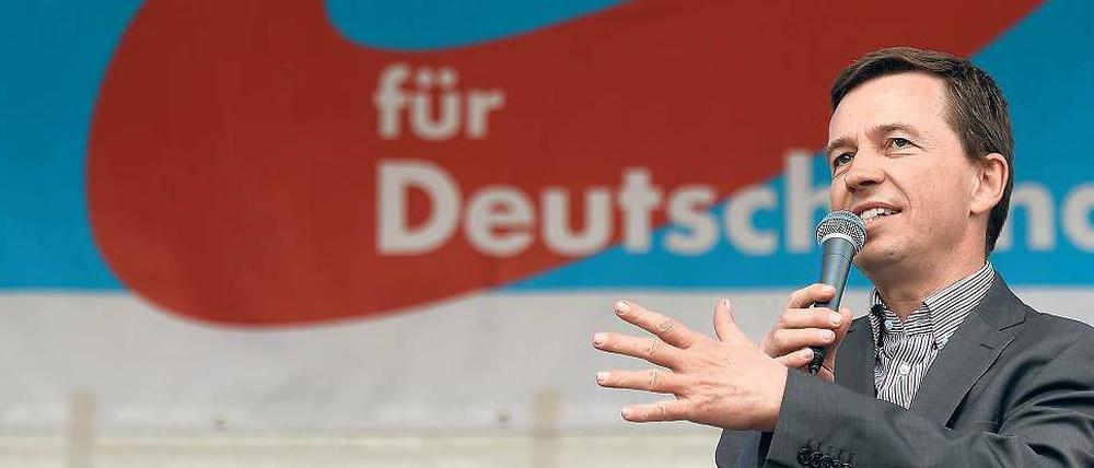 Bernd Lucke, Chef der AfD.