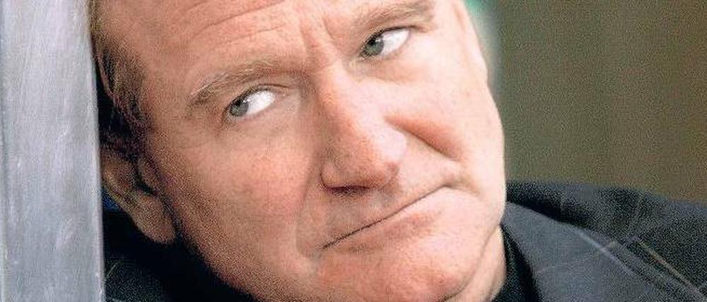Robin Williams: In seinen Augen nistete Schmerz, da mochten seine Rollen noch so komisch sein.