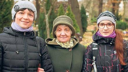 Angekommen. Julia Likhacheva, 77, hat ihr Leben lang Fragen zu ihren Vorfahren gestellt.