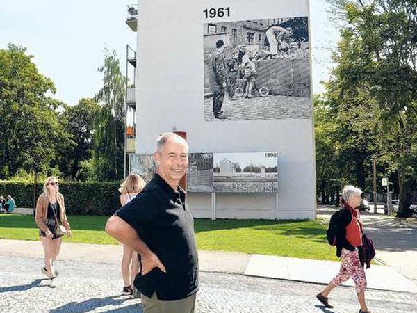 Grenzenlos. Schulze besucht 55 Jahre später den Ort noch einmal – nun befindet sich dort die Gedenkstätte Bernauer Straße. 