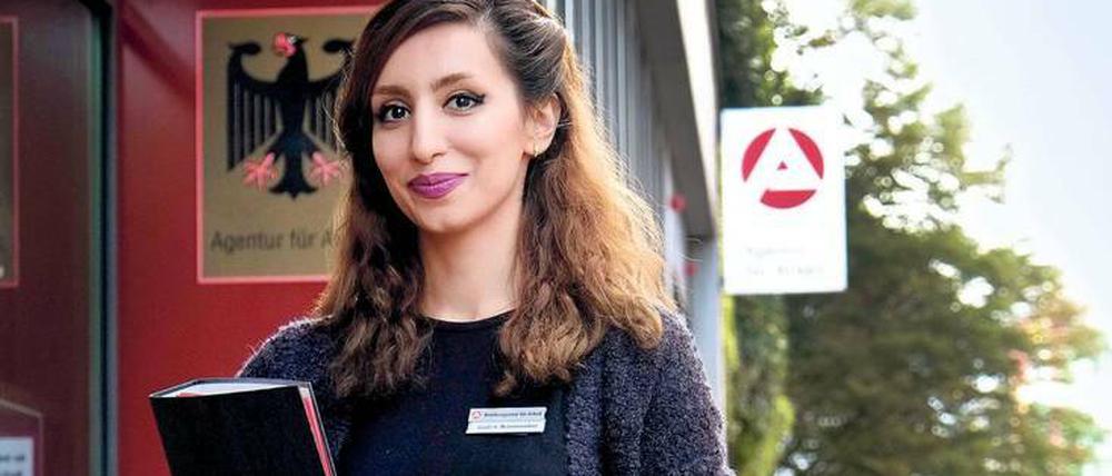 Ihre Stärke? Fleiß. Neda Mohammadian, 25, wohnt noch in Wedding. Aber sie würde gerne nach Hellersdorf umziehen: Da ist es nicht so wuselig. 