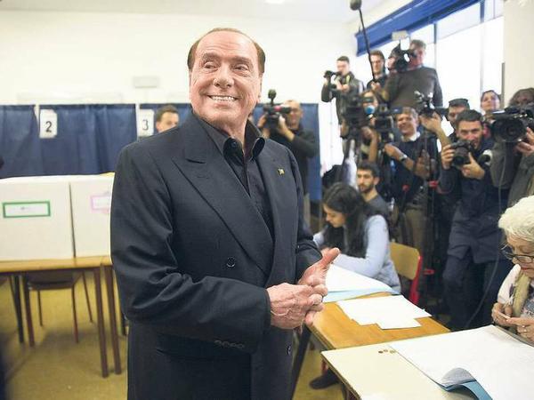 Silvio Berlusconis Forza Italia ist nicht mehr stärkste Partei im Rechtsbündnis.