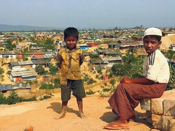 Kein Zurück. Rund 900.000 Rohingya leben in Cox’s Bazar. Sie benötigen sauberes Trinkwasser – und eine Zukunftsperspektive.