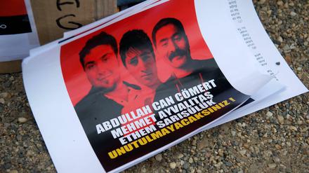 Demonstranten Ethem Sarısülük, Abdullah Cömert und Mehmet Ayvalitas wurden von türkischen Polizisten getötet.