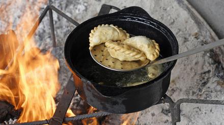 In Argentinien werden Empanadas traditionell aus Maismehl zubereitet.