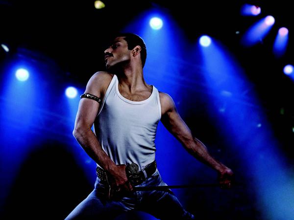 Rami Malek als Freddie Mercury im biografischen Filmdrama "Bohemian Rhapsody". 