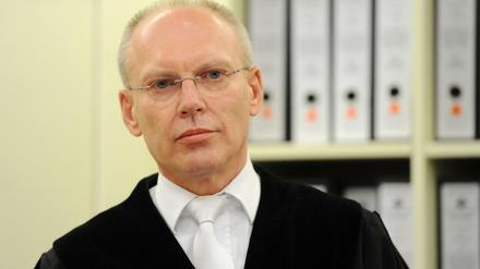 Richter Manfred Götzl am 200. Verhandlungstag.