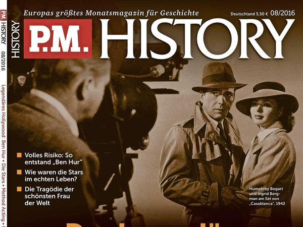 Das Cover der aktuellen Ausgabe von P.M. History.