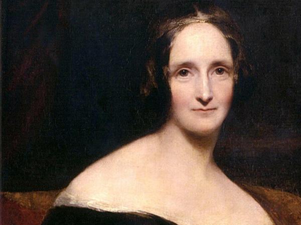 Mary Shelley mit ungefähr 40 Jahren