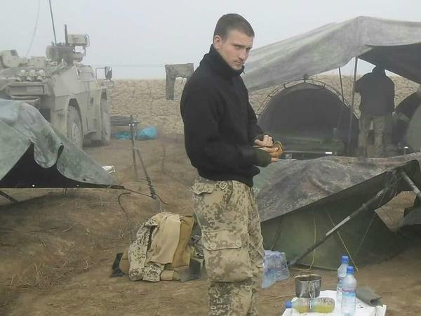 Alexander Sedlak in Afghanistan.