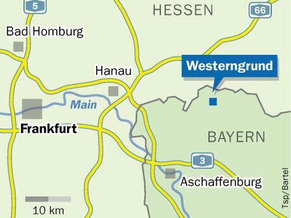 Westerngrund liegt im unterfränkischen Spessart und ist Mittelpunkt der EU. Noch.
