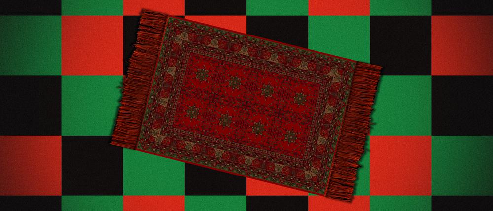 Dicke Teppiche sind der Inbegriff afghanischer Gastfreundschaft.