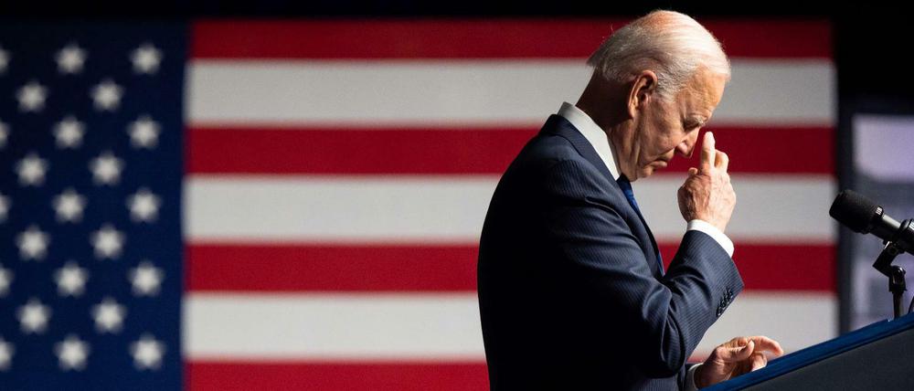 US-Präsident Joe Biden in Tulsa