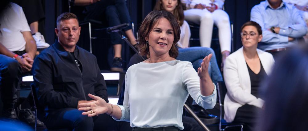 Klartext, Annalena Baerbock, am Donnerstag Abend im ZDF. 